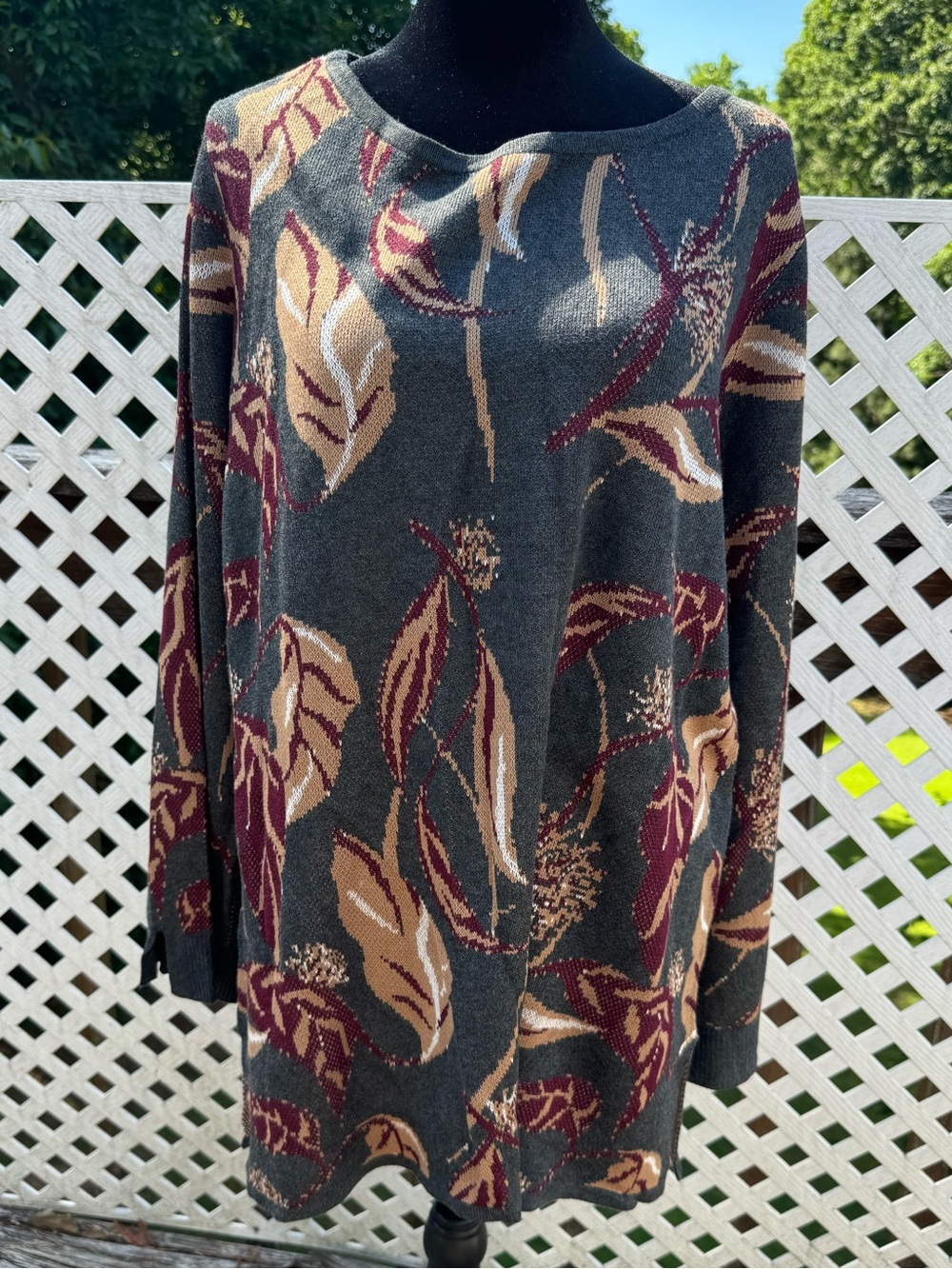 NWT Chico's Knit Domain Sweater